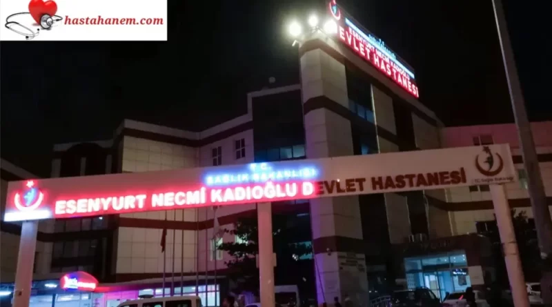 Esenyurt Necmi Kadıoğlu Devlet Hastanesi Gastroenteroloji Doktorları